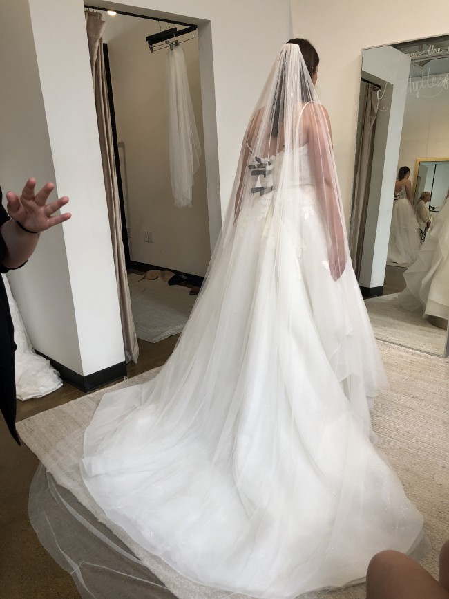Hayley Paige STYLE 12100 SCOUT Sample Wedding Dress Save 60% - Stillwhite
