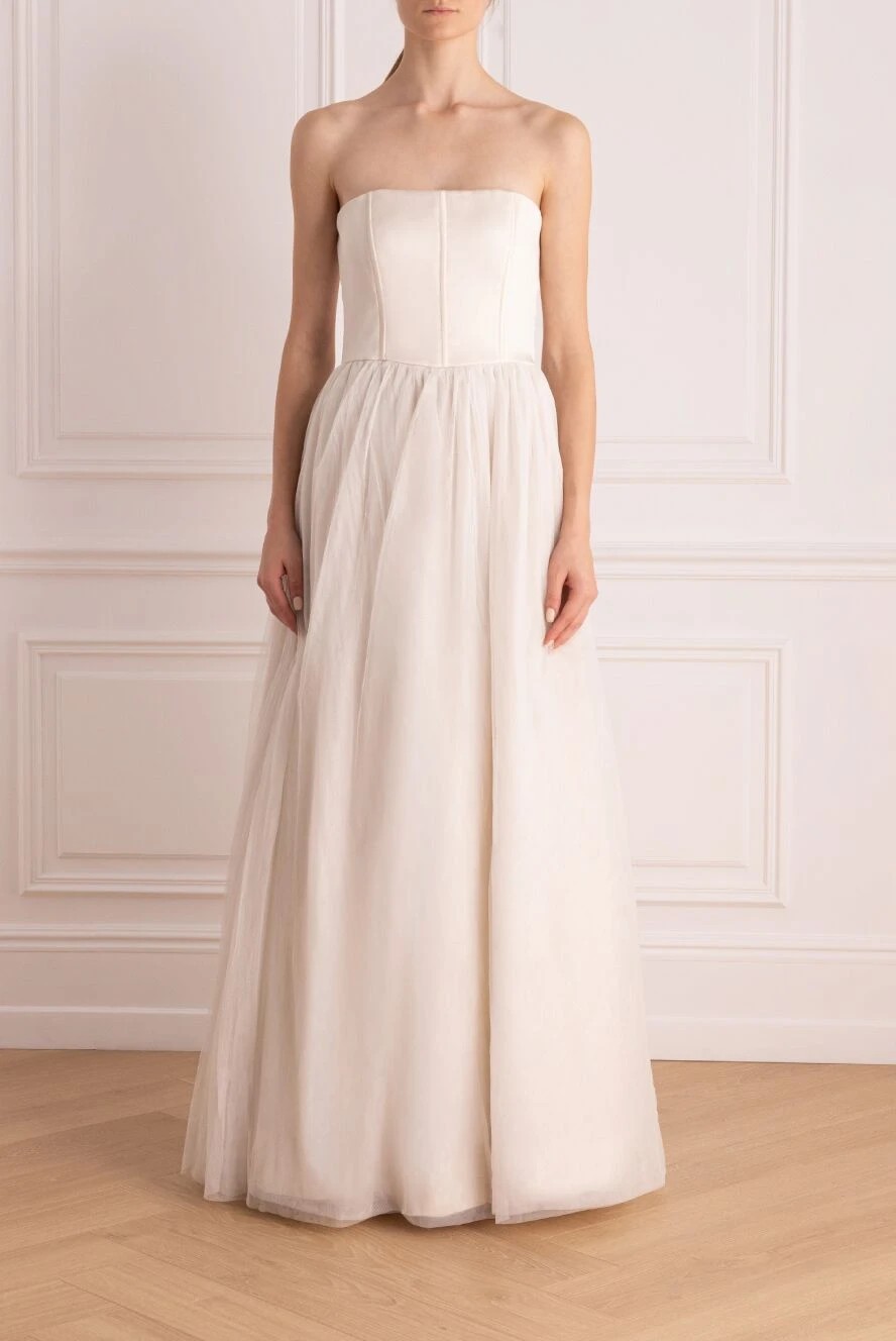 Brunello Cucinelli, Strapless Long Dress Wedding Dress Save 77% - Stillwhite