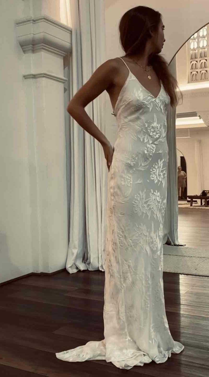 Loyola Silk Wedding Dress | Customized
