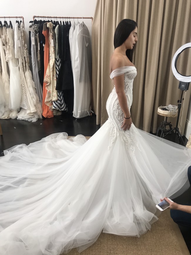 Leah Da Gloria Custom Made Preowned Wedding Dress - Stillwhite