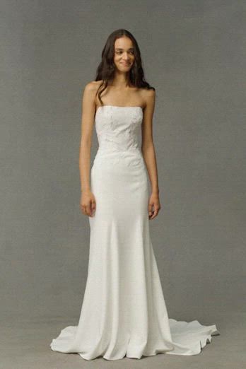 Jenny Yoo, Jenny by Jenny Yoo Raelyn Strapless Column Wedding