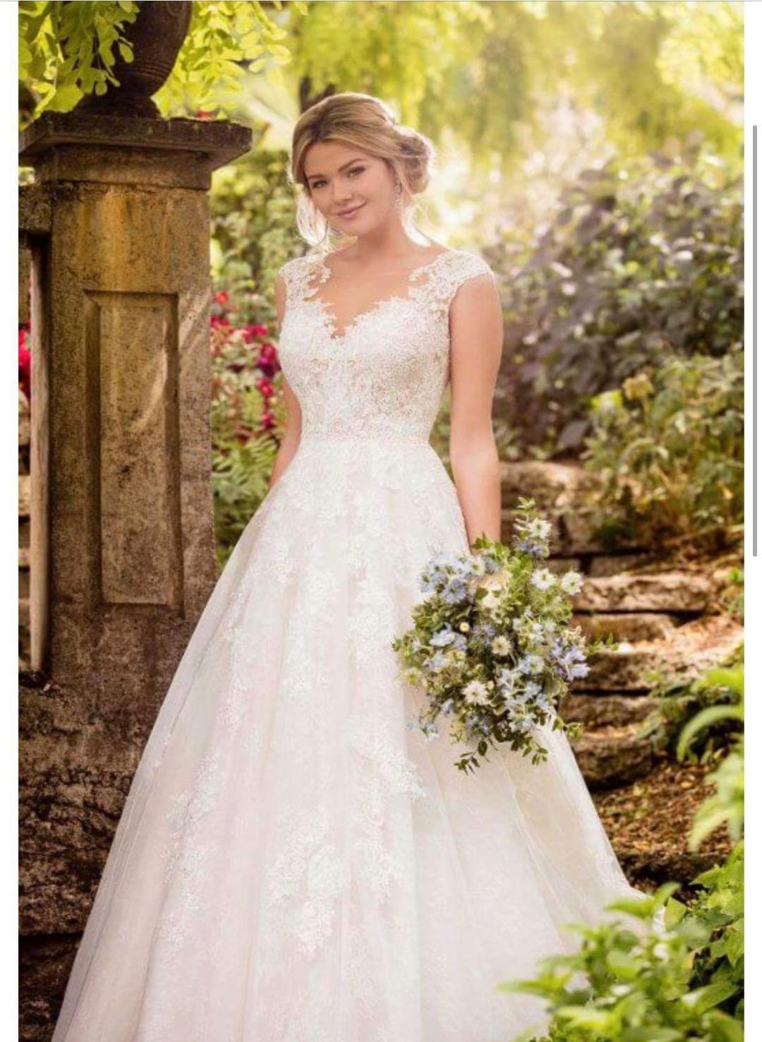 Essense of Australia  D2347 New Wedding  Dress  on Sale 30 