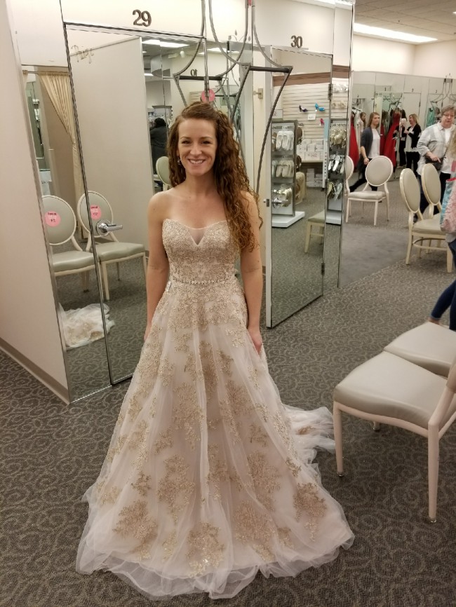 Oleg Cassini Sequin Wedding Dresses