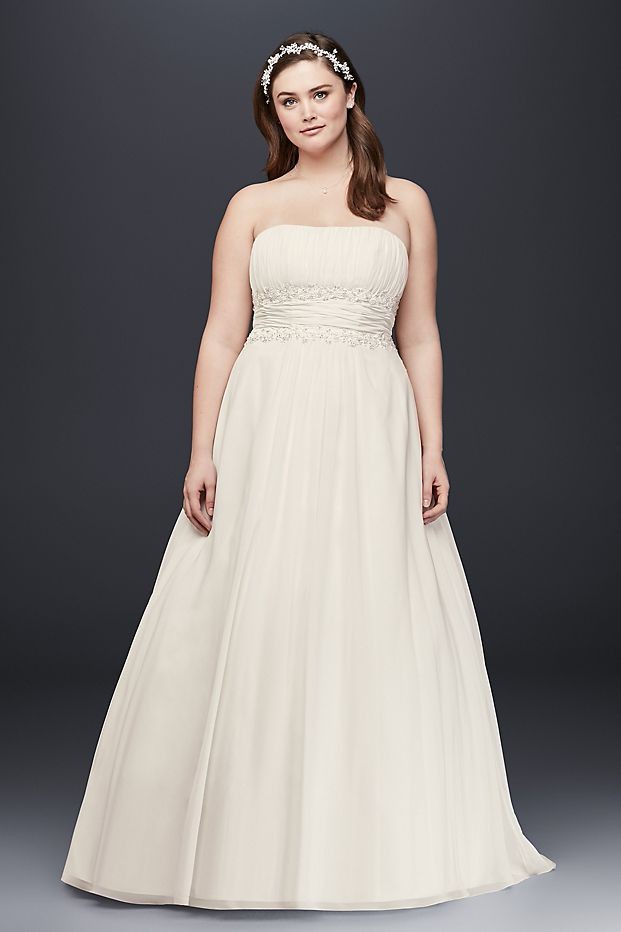 David's Bridal 9V9743 New Wedding Dress Save 59% - Stillwhite