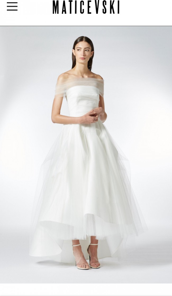 Toni Maticevski Dream Gown Used Wedding Dress Save 50% - Stillwhite