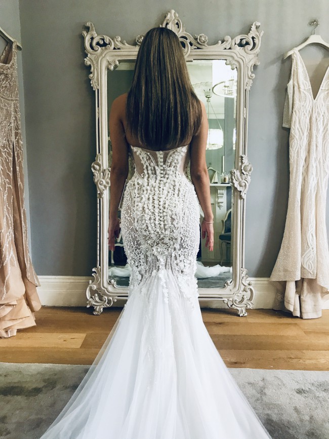 Pallas Couture Custom Made Preowned Wedding Dress Save 61 Stillwhite