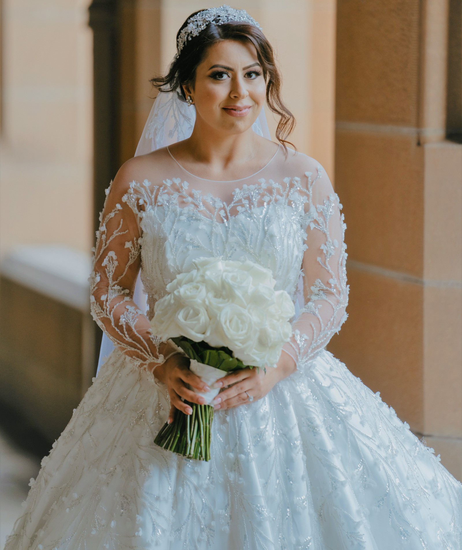 Mariam Seddiq Custom Made Preowned Wedding Dress Save 70% - Stillwhite