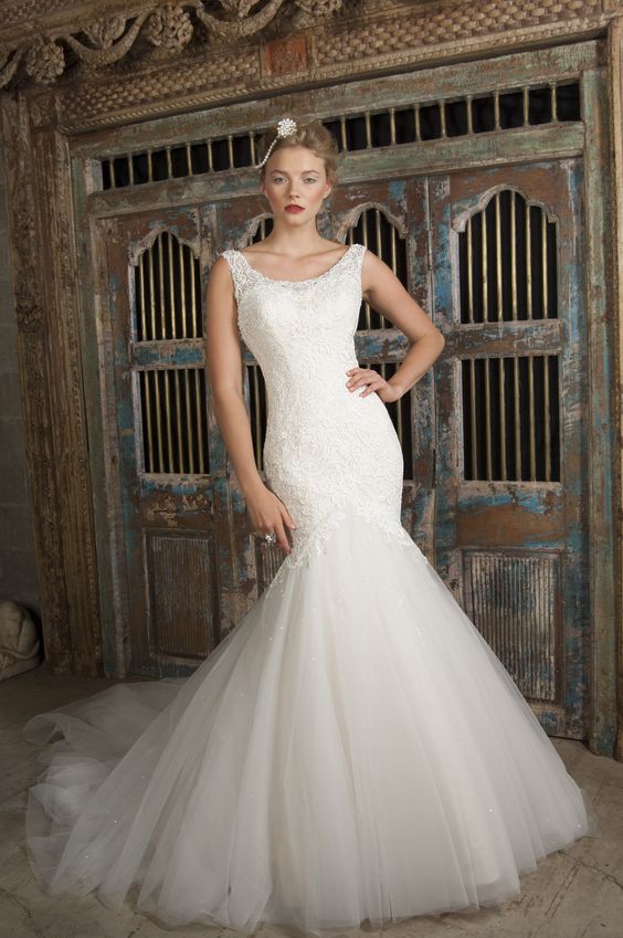 Christine Dando Elizabeth Taylor Sample Wedding Dress On Sale 90