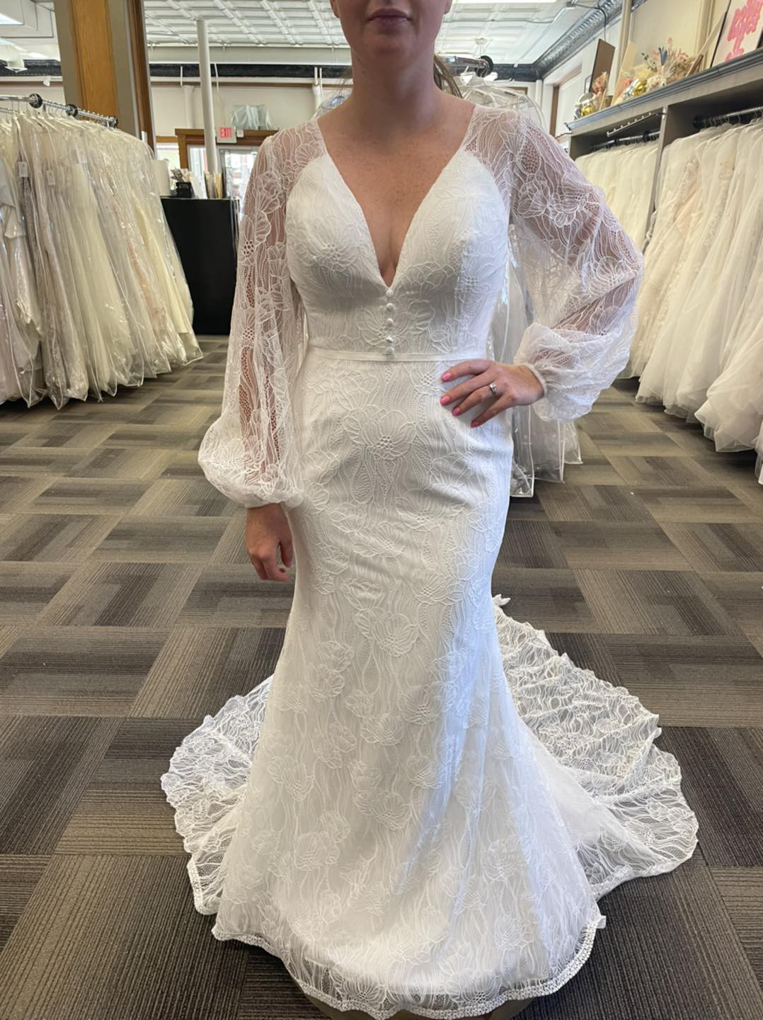 Maggie Sottero, Jeanette Sample Wedding Dress Save 68% - Stillwhite