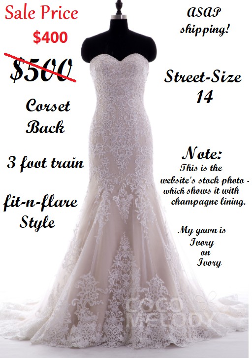 LB Studio LD3906 New Wedding Dress Save 61% - Stillwhite