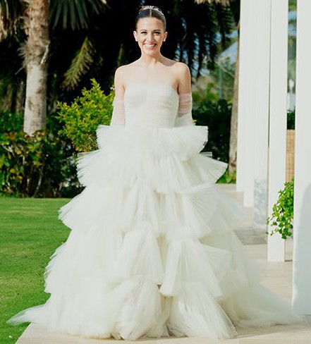 Oscar de la Renta, 20FBN015TUL Wedding Dress Save 33% - Stillwhite