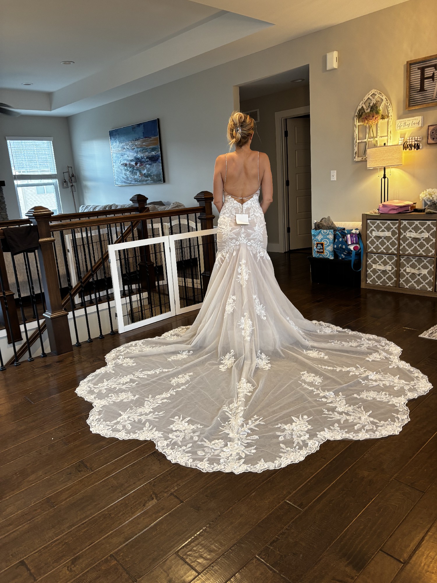Essense of Australia, New with Tags - d2770 Sexy Backless Mermaid Gown w New Wedding Dress Save 28% - Stillwhite Essense of Australia, New with Tags - d2770 Sexy Backless Mermaid Gown w New Wedding Dress Save 28% - Stillwhite
