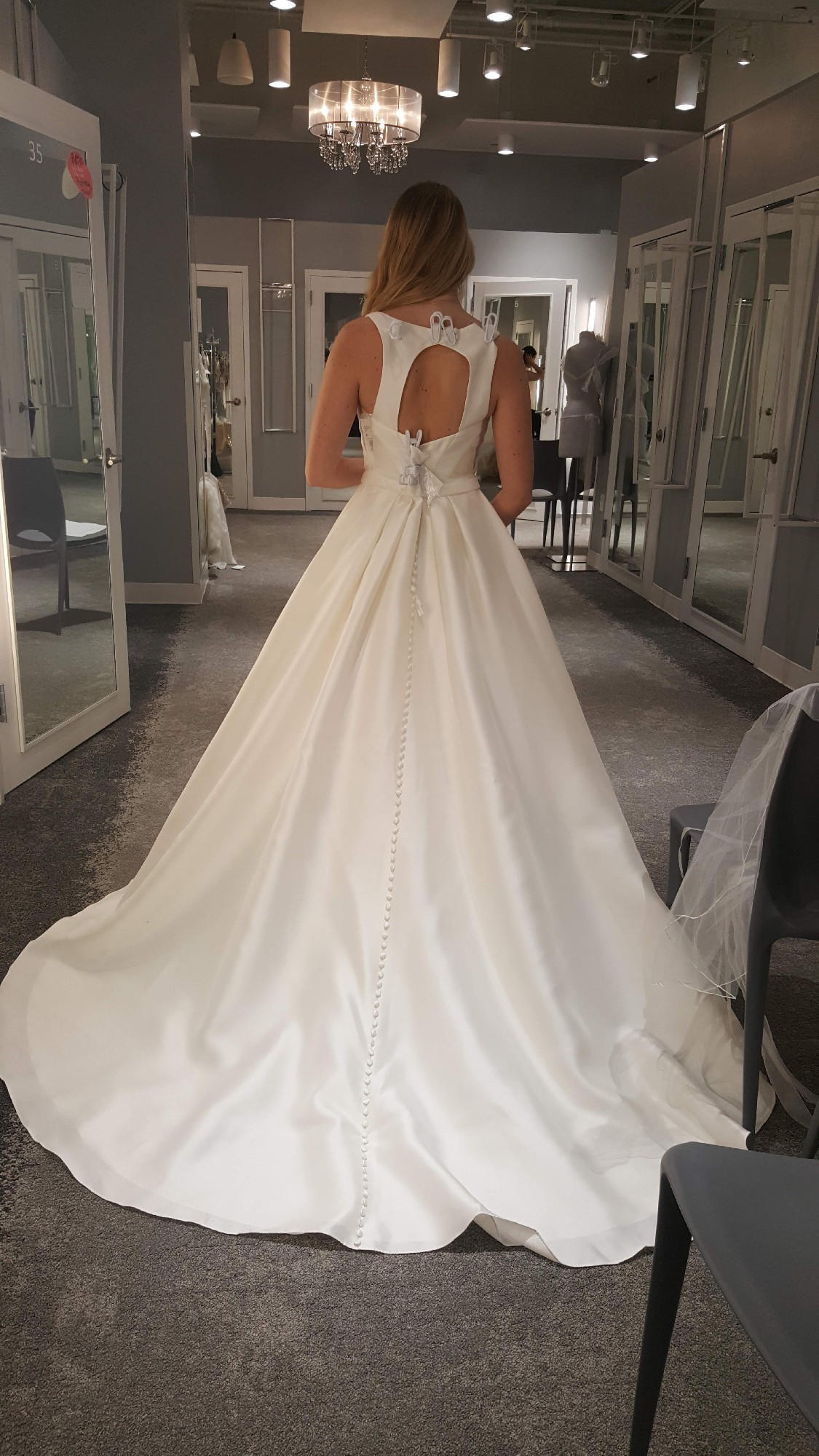  Oleg Cassini Ball Gown Wedding Dress in the world Check it out now 