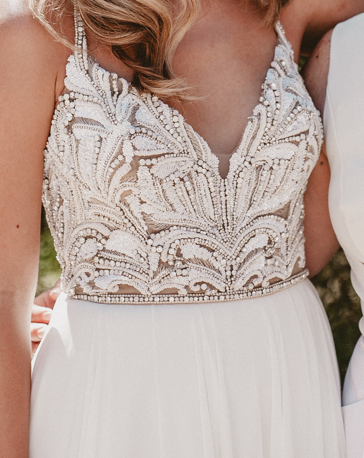 Hayley Paige Teresa Gown (6609) Preowned Wedding Dress Save 24