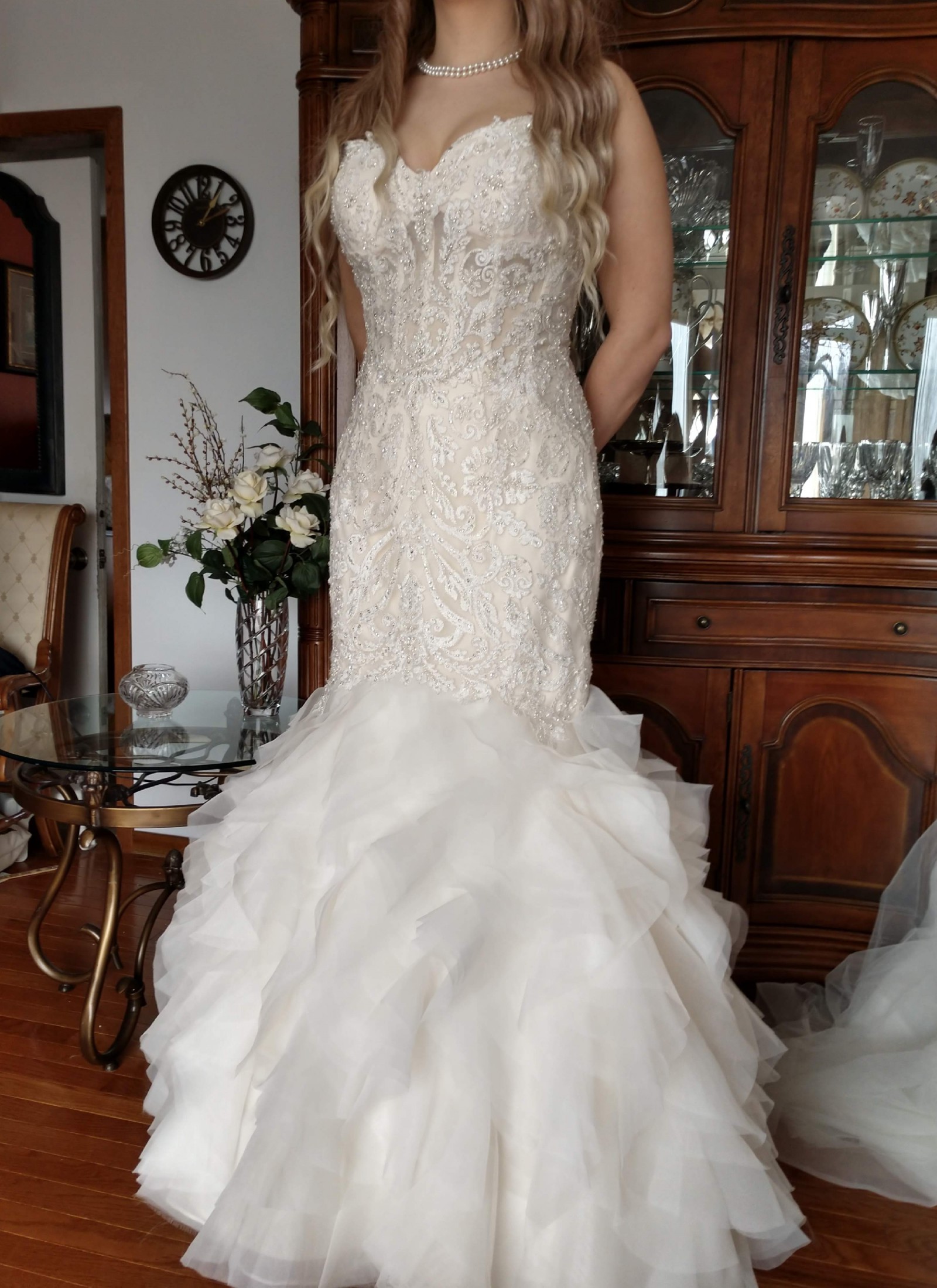 Mori lee outlet 8177