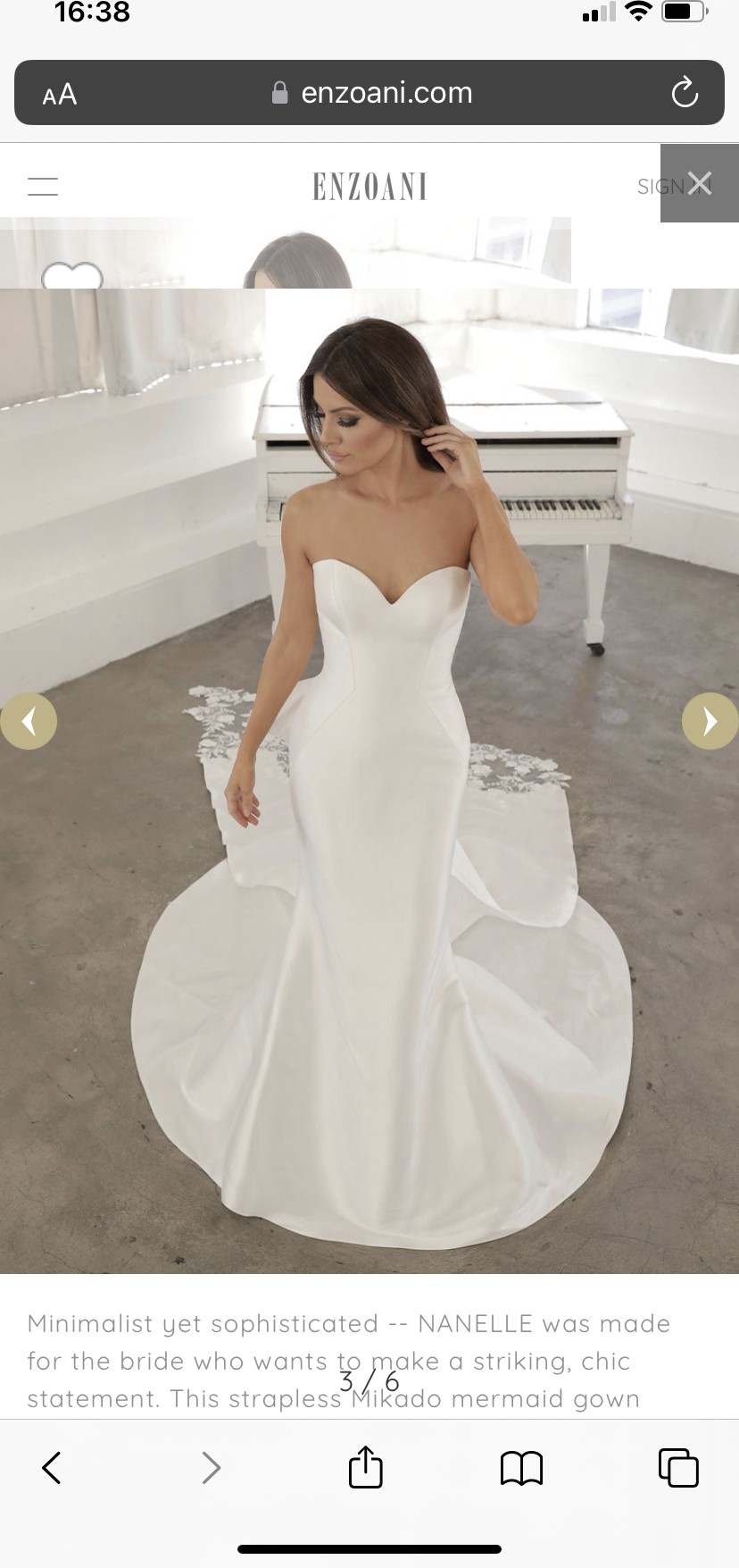 Blue By Enzoani Nanelle New Wedding Dress Save 71% - Stillwhite