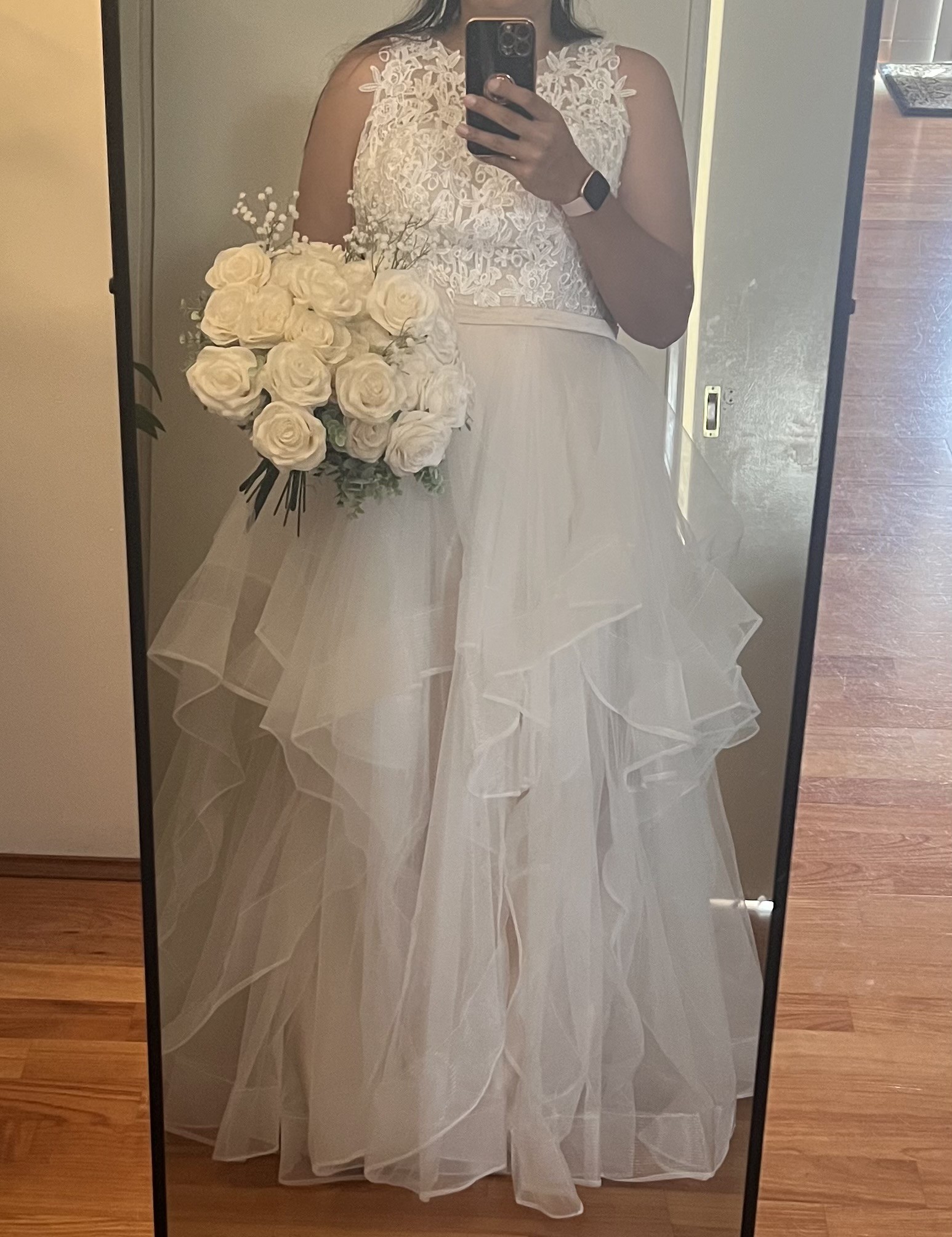 Hebeos plus clearance size wedding dresses