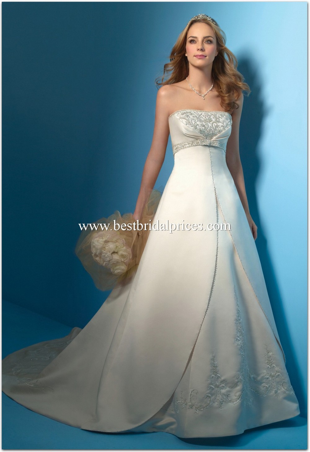 Alfred Angelo 24766 Preowned Wedding  Dress  on Sale  67 Off 