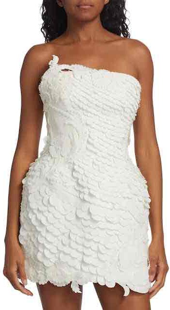 zimmermann bridal shower dress Sparkly Red Sequin Long Sleeve Boat Neck Prom Gown main image 0