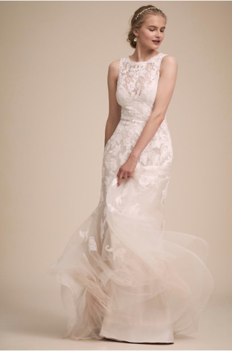 BHLDN, True Romantic New Wedding Dress Save 44% Stillwhite