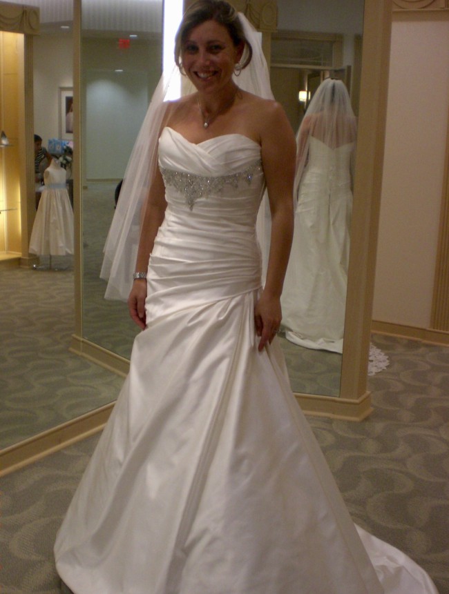 Priscilla of Boston PD 4119 New Wedding Dress Save 80% - Stillwhite