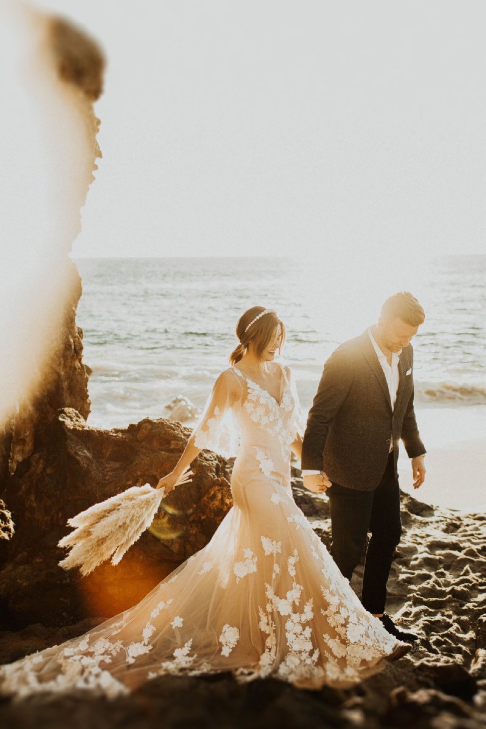 bhldn beach wedding dress BHLDN Launches New Collection for Boho Brides