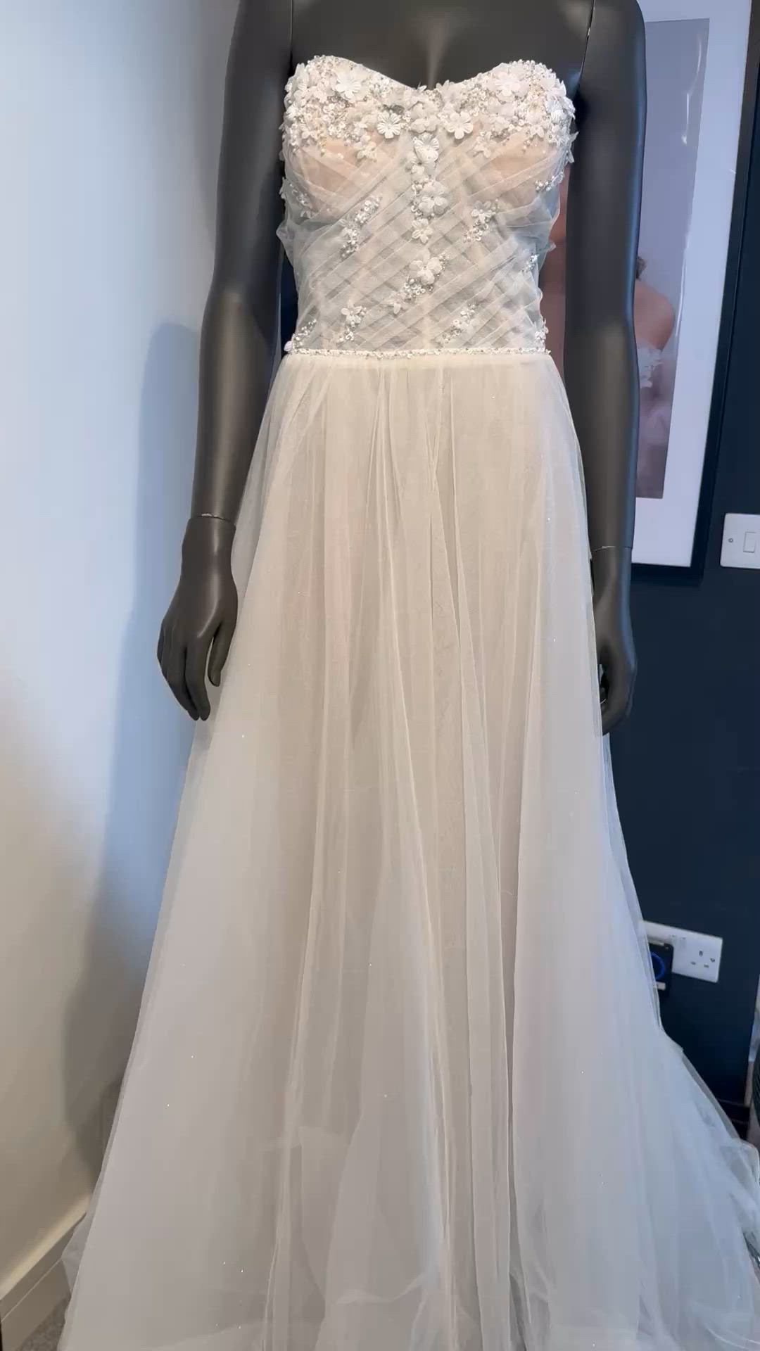 Pronovias, Danxia Gown - Boutique Sample - UK Size 18