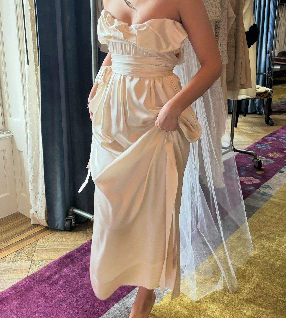 Vivienne Westwood, Vintage Wrap Corset Gown from runway Wedding Dress Save  25% - Stillwhite