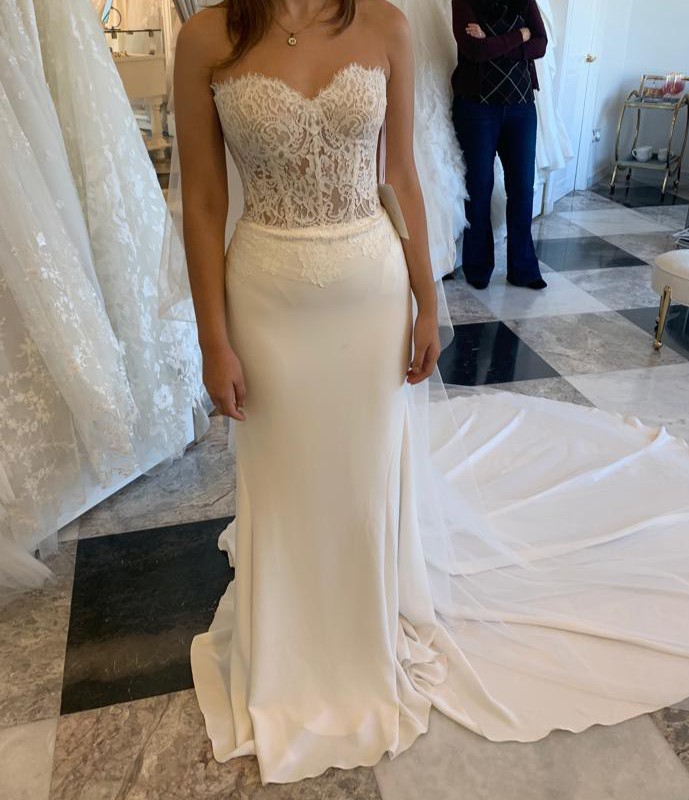 Pronovias Vela New Wedding Dress Save 23% - Stillwhite