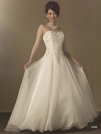Alfred Angelo Decorated Basque Waist New Wedding Dress On Sale 50
