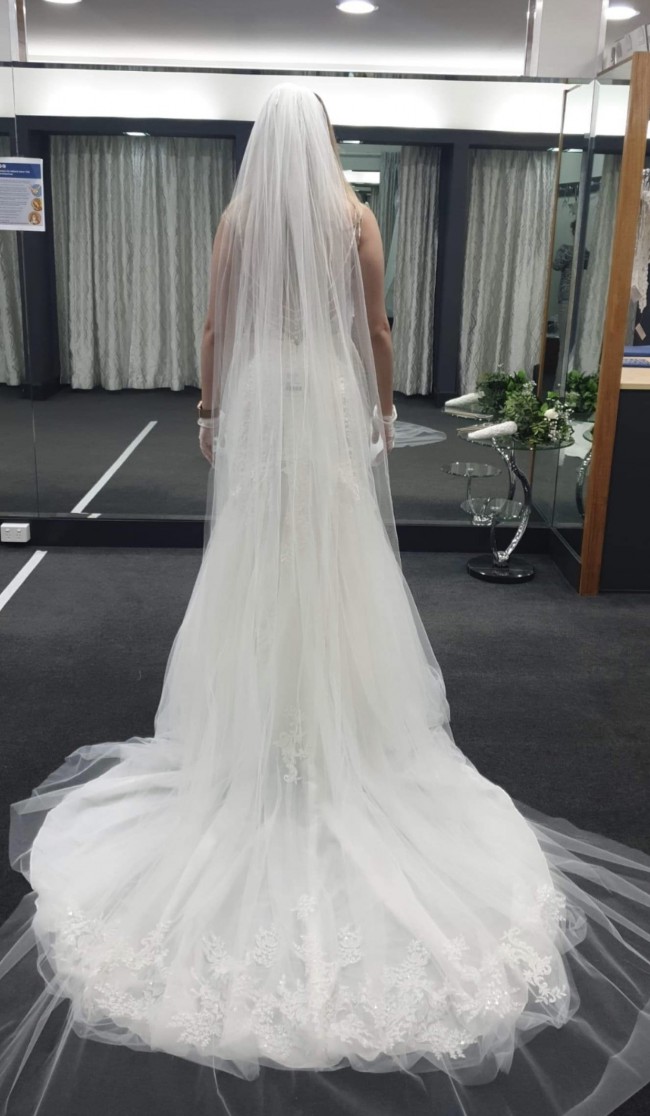 marchesa notte floral tulle mermaid gown