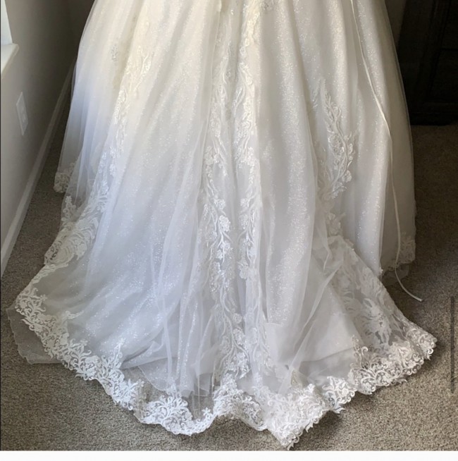 Jenna In White Custom Made Preowned Wedding Dress Save 78% - Stillwhite