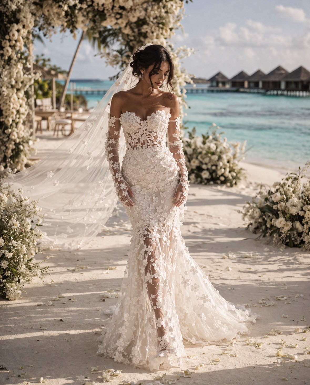 ぴっぴさん専用Galia Lahav Wedding Dress Carrie Carrie | Strapless Trumpet Corset Wedding Dress
