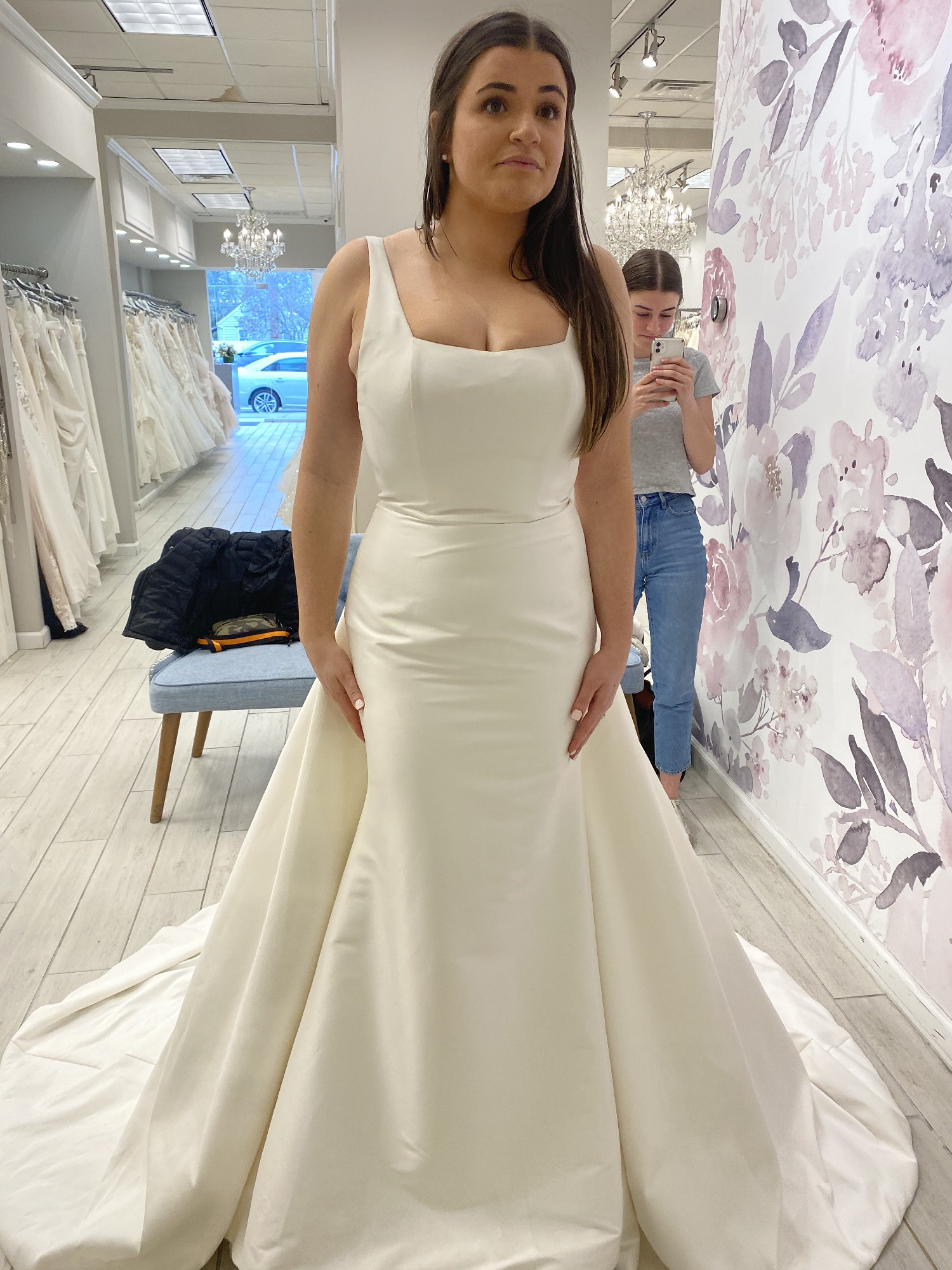 Justin Alexander, Charlie Square Neck Mikado fit & flare New Wedding Dress Save 52% - Stillwhite Justin Alexander, Charlie Square Neck Mikado fit & flare New Wedding Dress Save 52% - Stillwhite