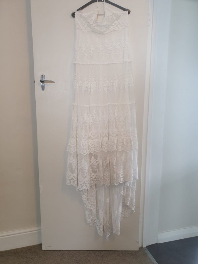 canyon moon mesh gown