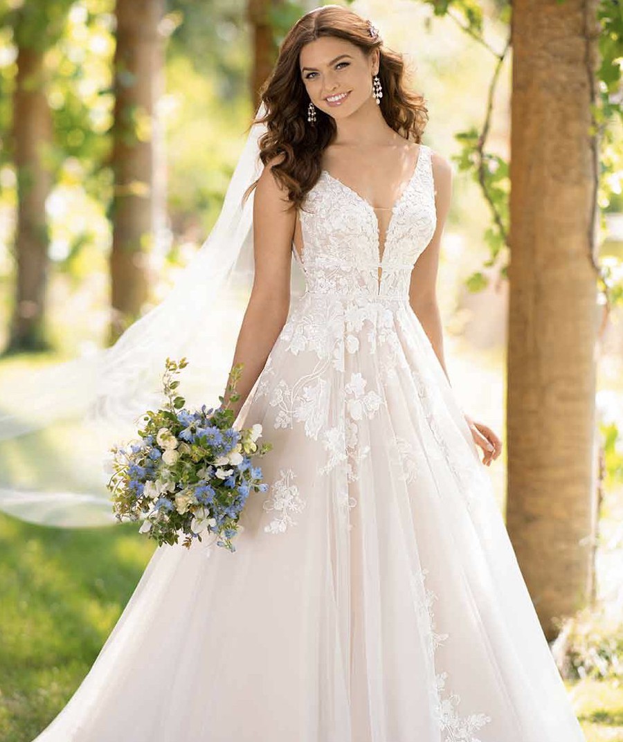 Essense of Australia D2748 New Wedding Dress Save 50