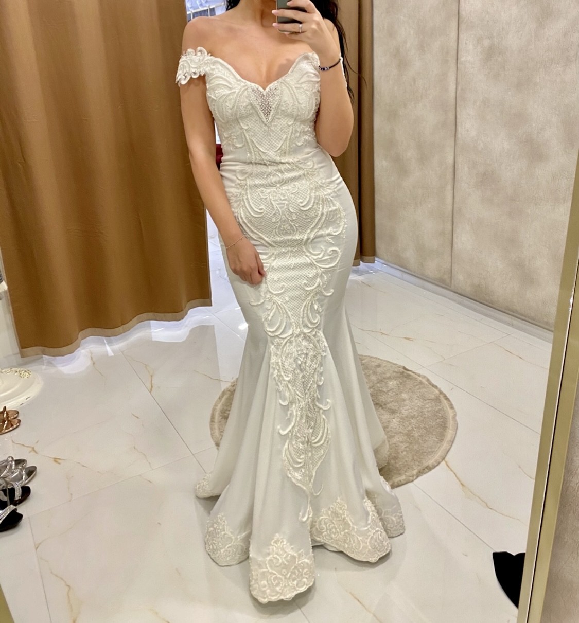 Vlora Kaltrina Custom Made New Wedding Dress Save 67% - Stillwhite