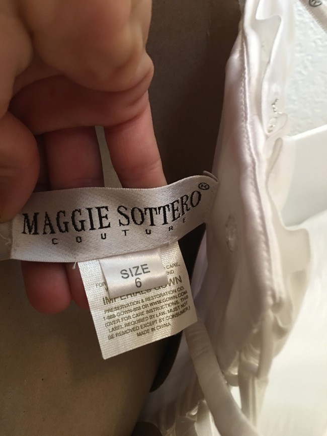 Maggie Sottero Capri Marie Used Wedding Dress Save 50% - Stillwhite