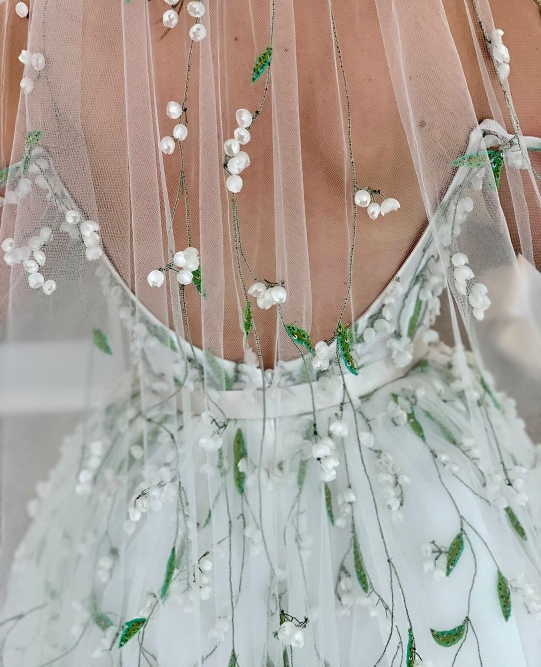 Lily of the valley dress | labiela.com