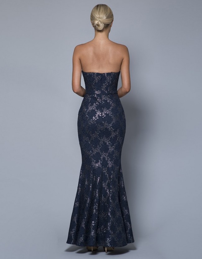 bariano white gown