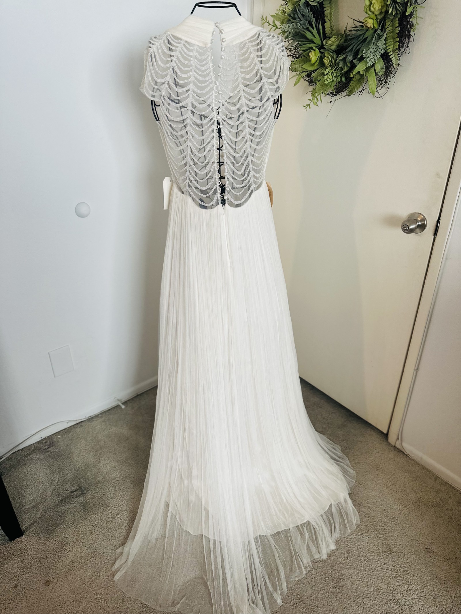 bhldn ウェディングボレロ　catherine deane BHLDN, Anthropologie (Catherine Deane) Wedding Dress Save 33