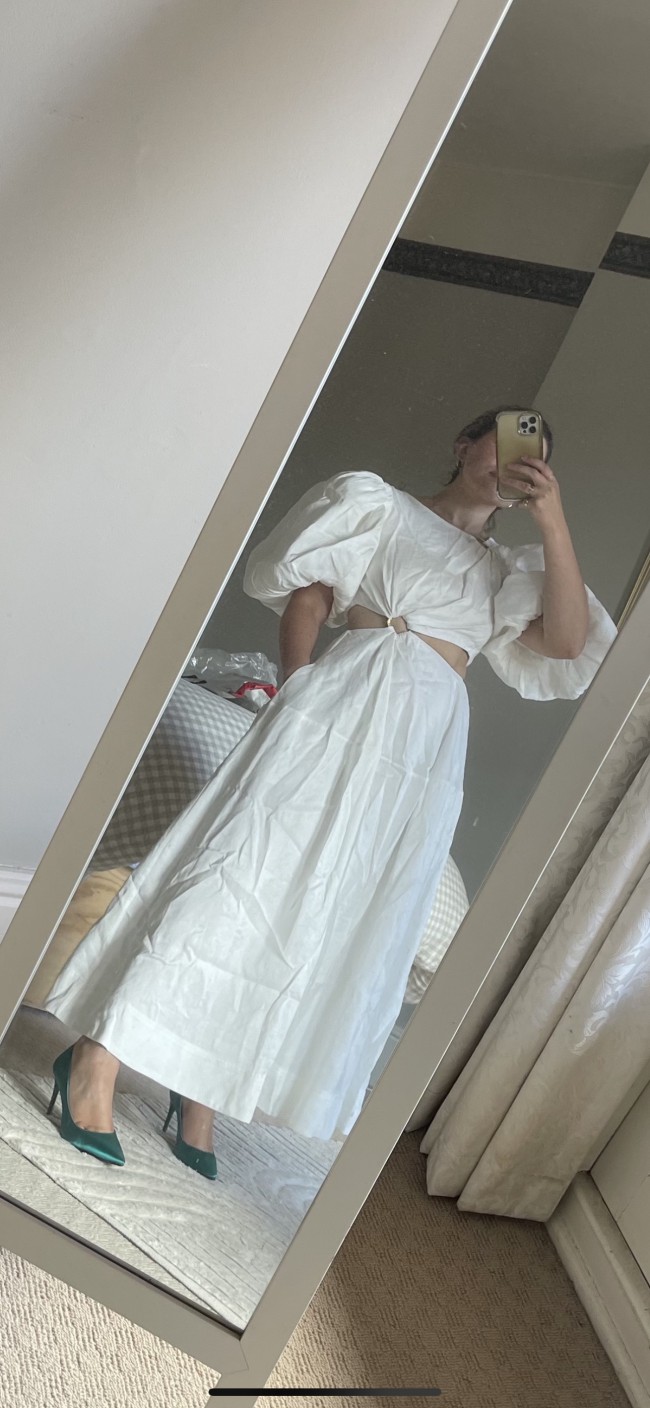 cape off the shoulder dress Off Shoulder Long Prom Dress with Cape Skirt – The Dress Outlet