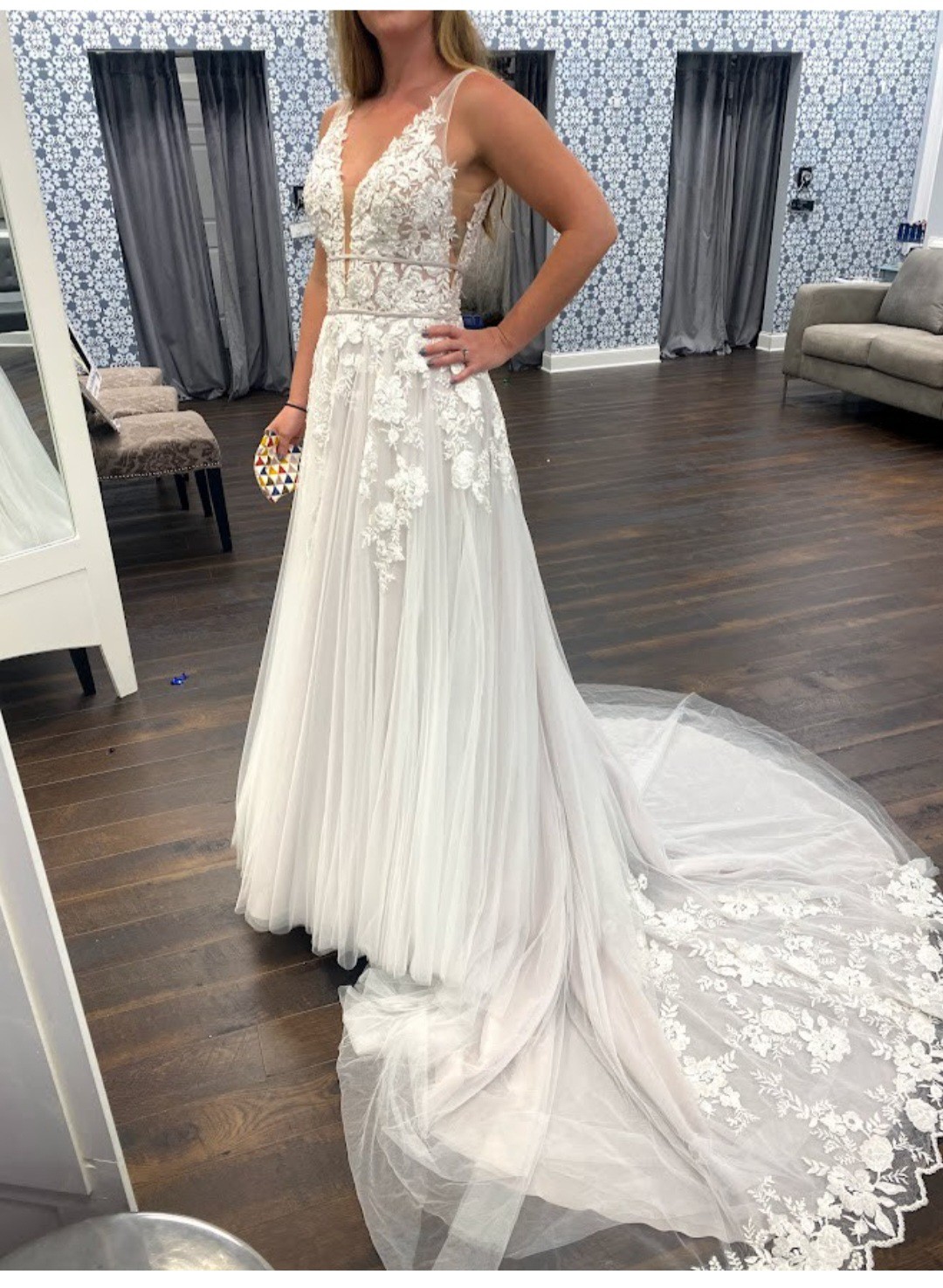 Mori lee outlet 5763