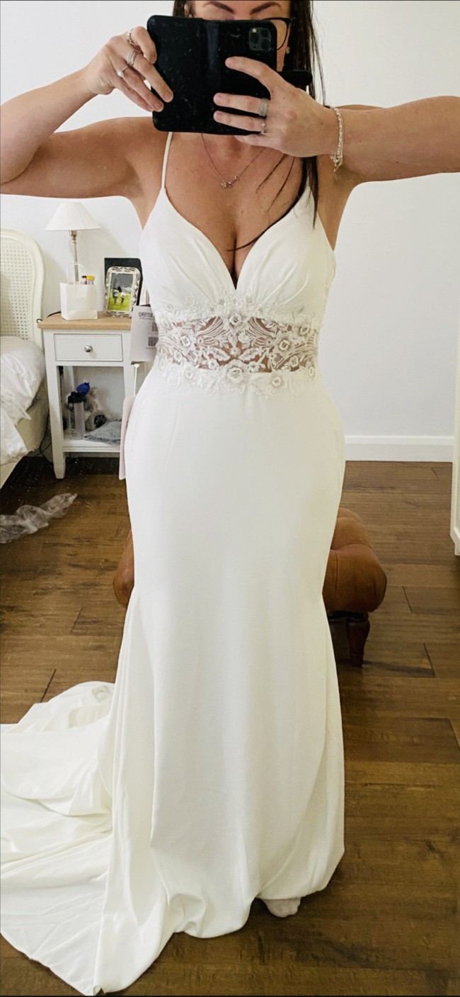 Rebecca Ingram Cody Sample Wedding Dress Save 44% - Stillwhite