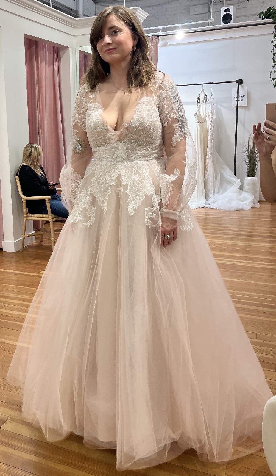 Hayley paige plus on sale size wedding dresses