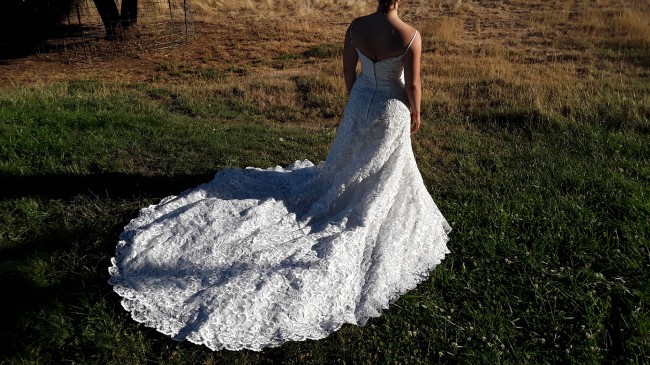 Allure Bridals Vintage Second Hand Wedding Dress Stillwhite