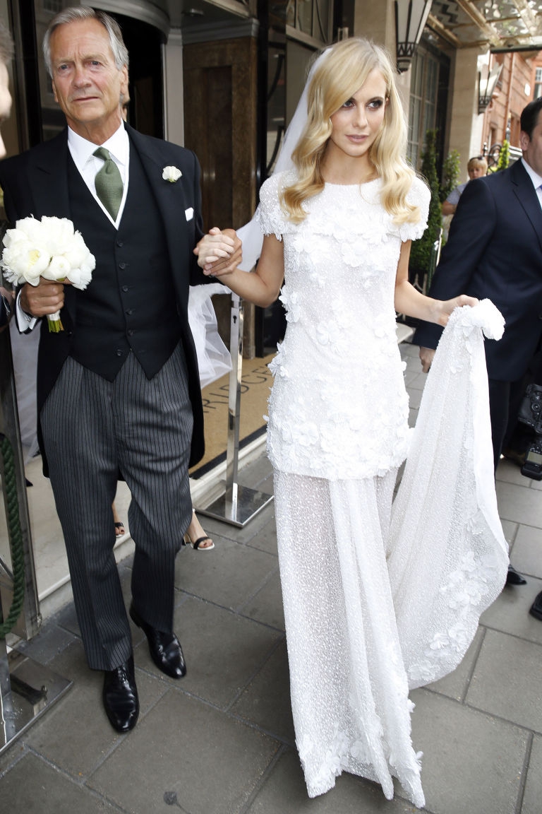 Poppy Delevingne's Chanel Haute Couture Gown Poppy Delevingne's Chanel Haute Couture Gown