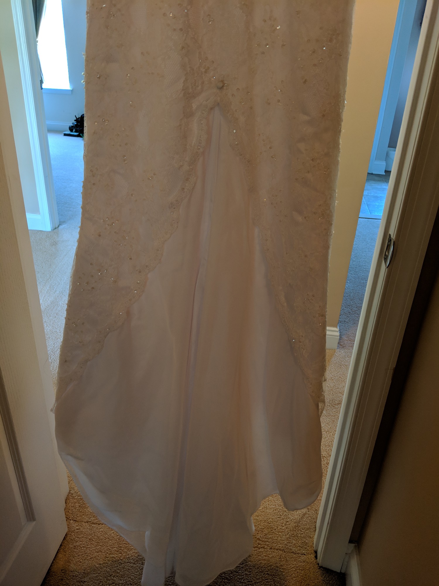 David's Bridal Beach Wedding!! Preowned Wedding Dress Save 58% - Stillwhite