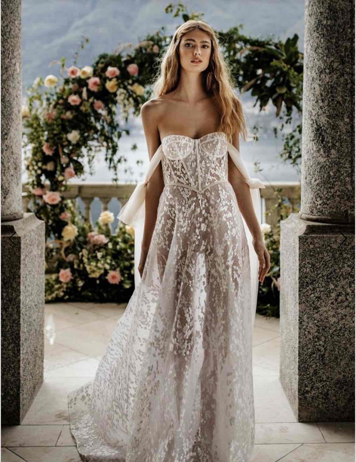 Barely There: 55 Sheer Wedding Dress Styles – Stillwhite Blog  Sheer  wedding dress, Berta wedding dress, Wedding dress styles