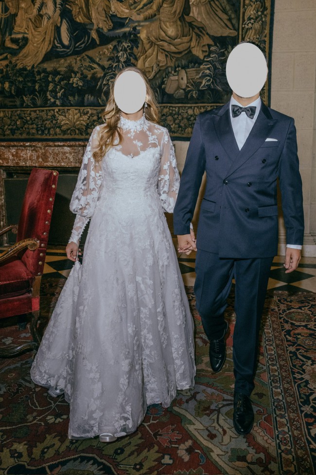 Josephine Scott, “Cressida” Dress and Veil, “Kate” Topper Wedding Josephine Scott, “Cressida” Dress and Veil, “Kate” Topper Wedding